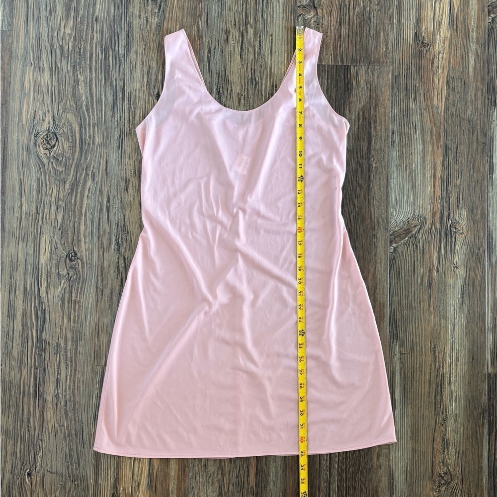 Vintage Slip Dress Undergarment Womens 11/12 Nude Blush Light Pink Made in USA - Picture 3 of 6